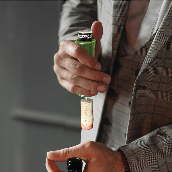 The Original Cork Pops wine opener–Lime Green - Cork Pops Shop