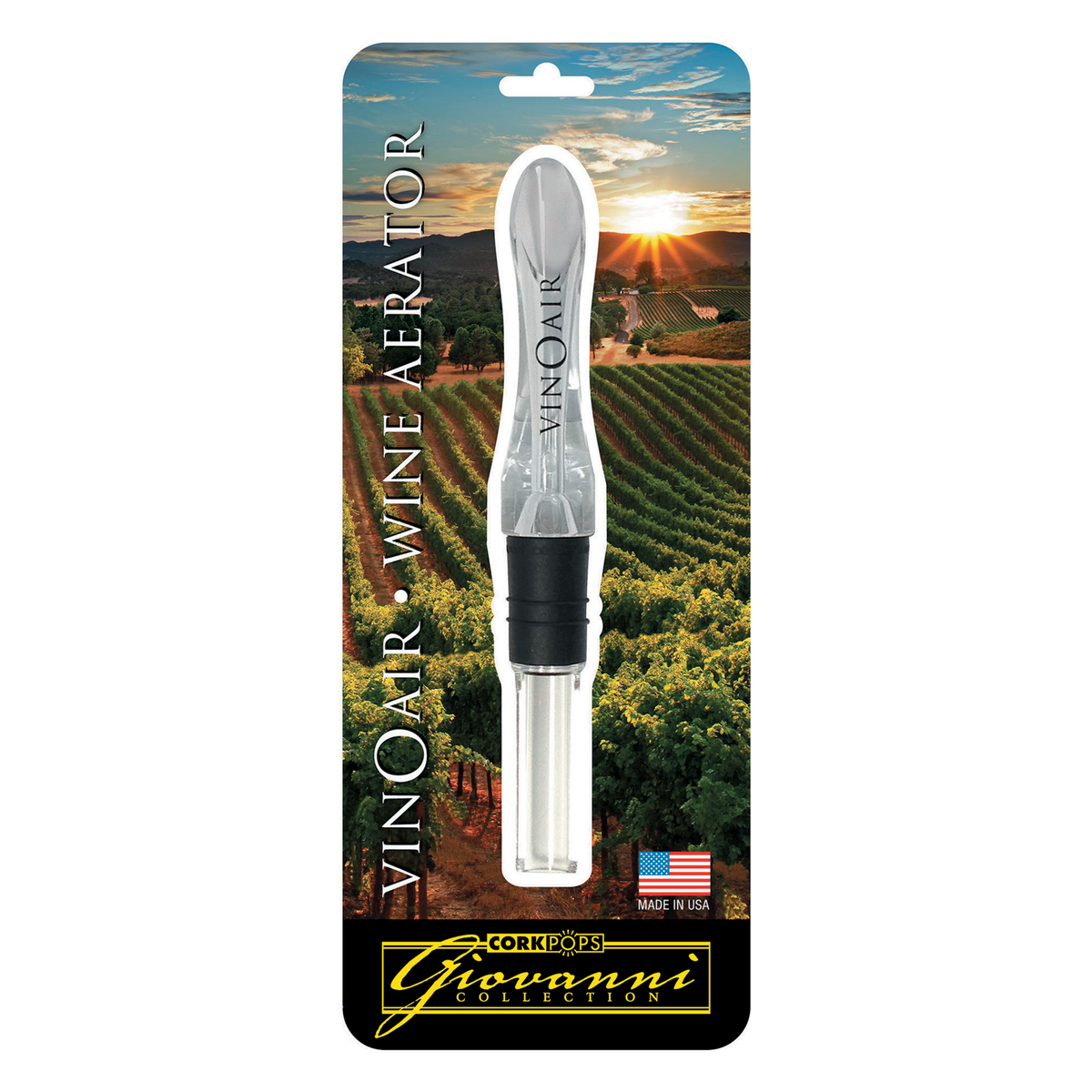 VinoAir Wine Aerator, shown on its own