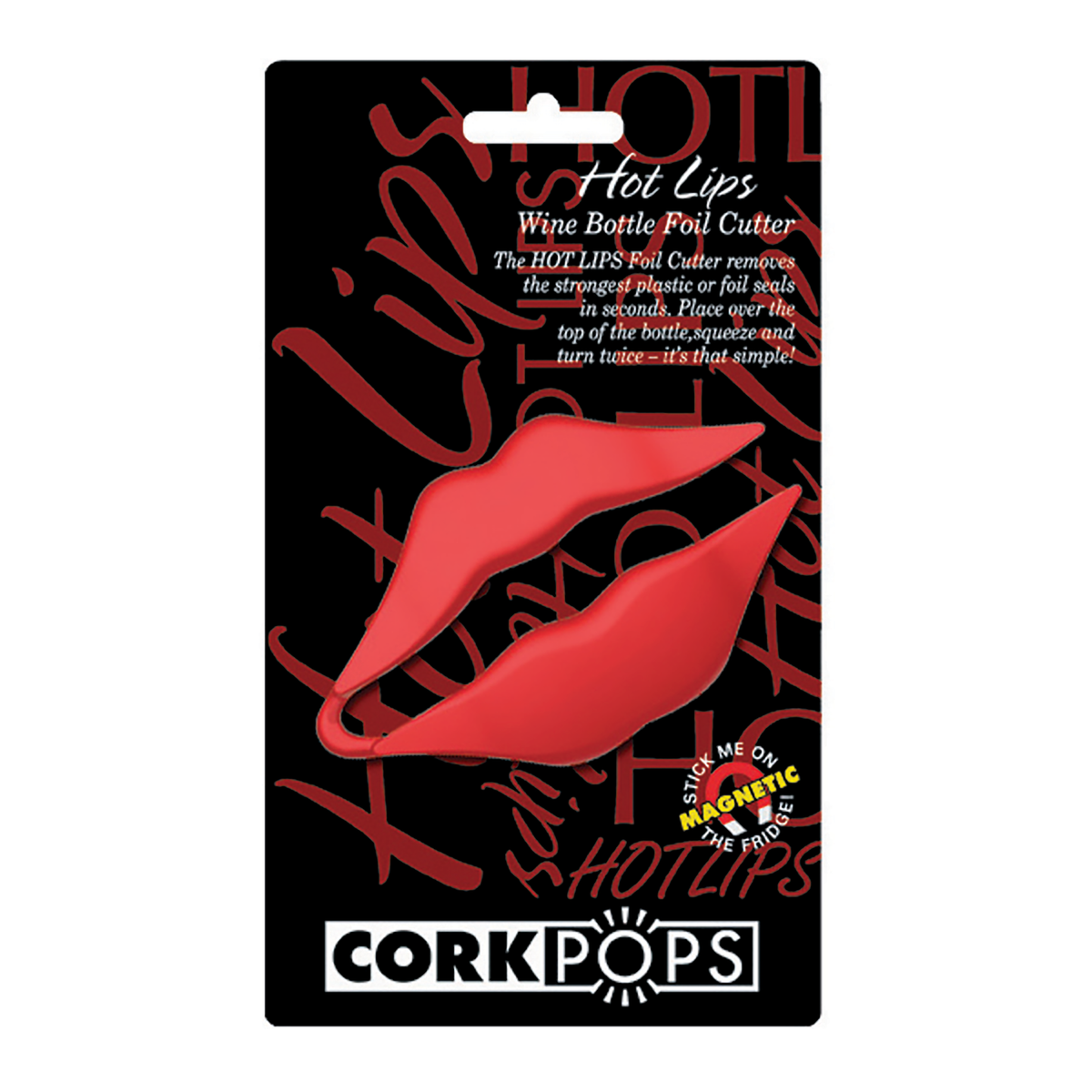 Hot Lips magnetic foil cutter, four blades