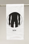 "His" Bar Towel from Cork Pops Bar and Party Items