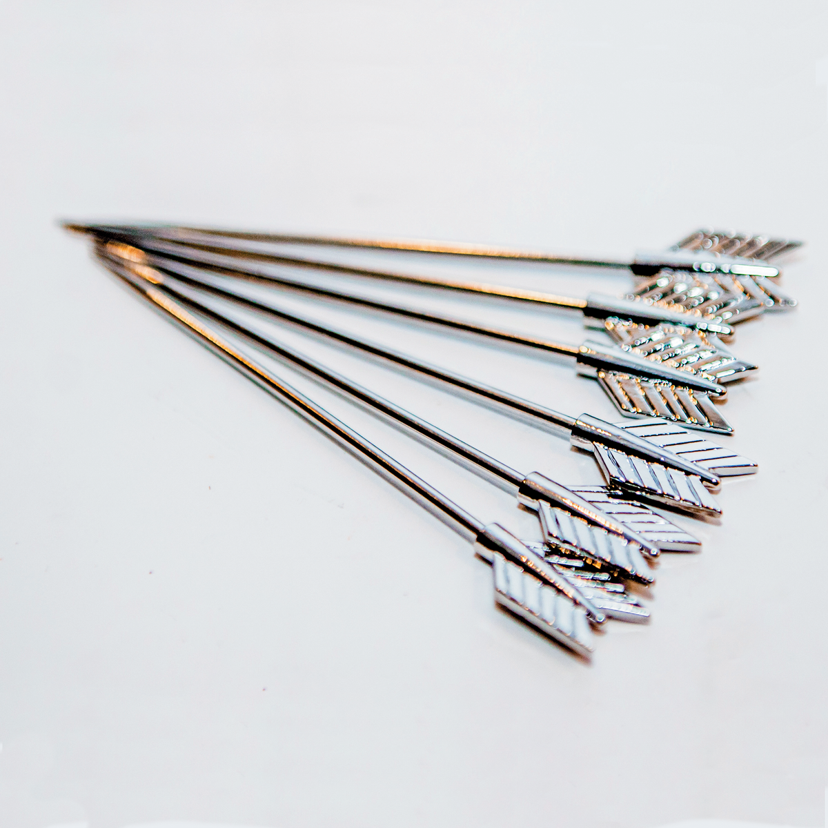 Arrow Martini Picks, shown on a plain background