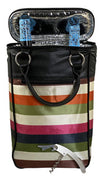 Palms-Stripe 2 Bottle Wine Tote