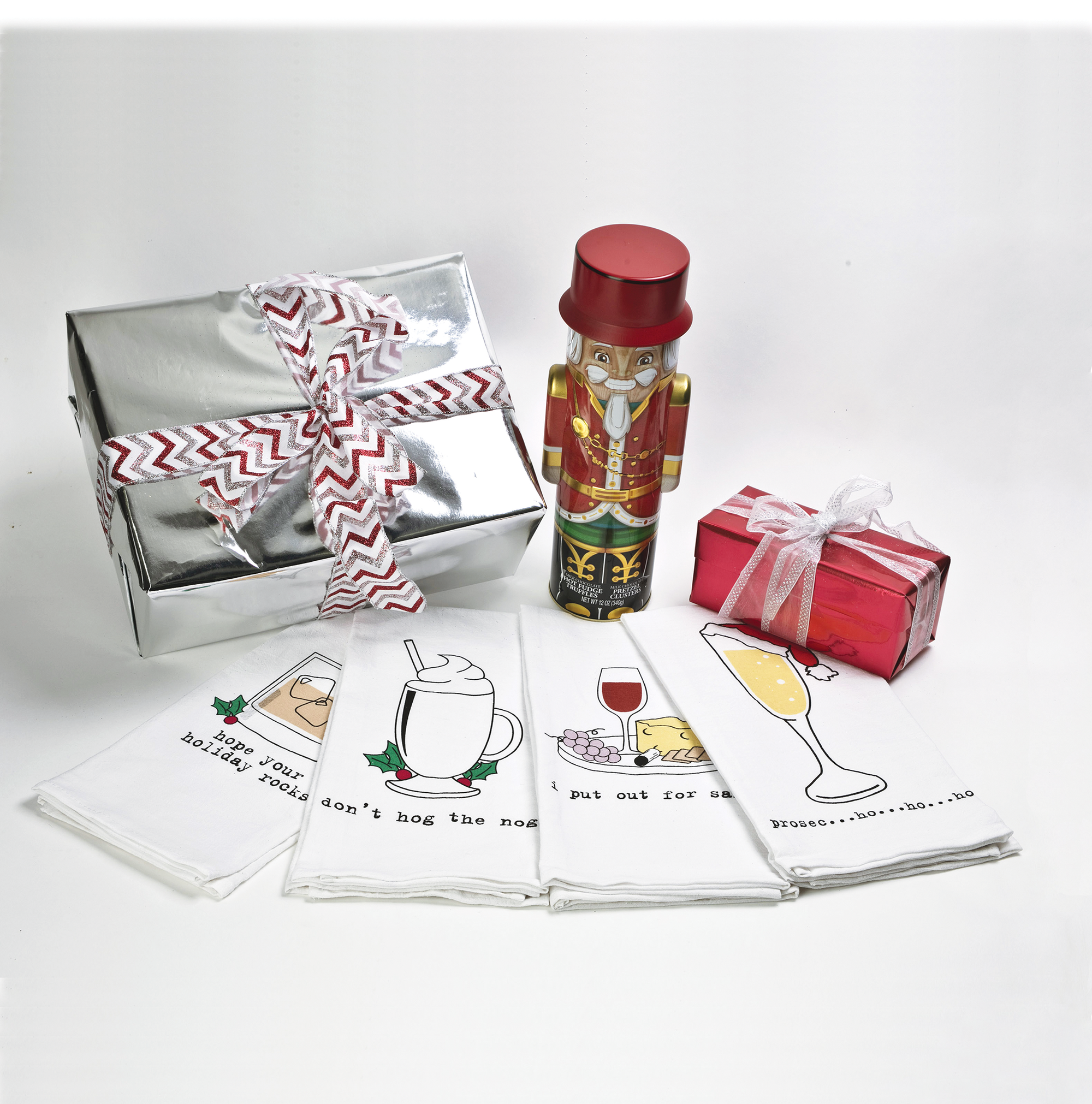 Holiday Bar Towel, I Put Out for Santa