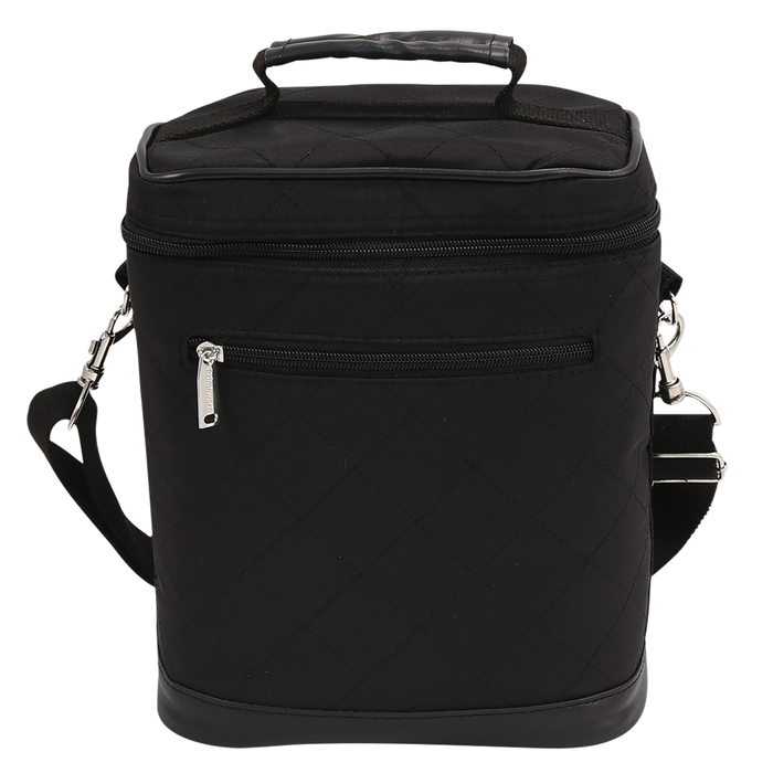 Beer Bag-Black 6 Bottle Beverage Tote