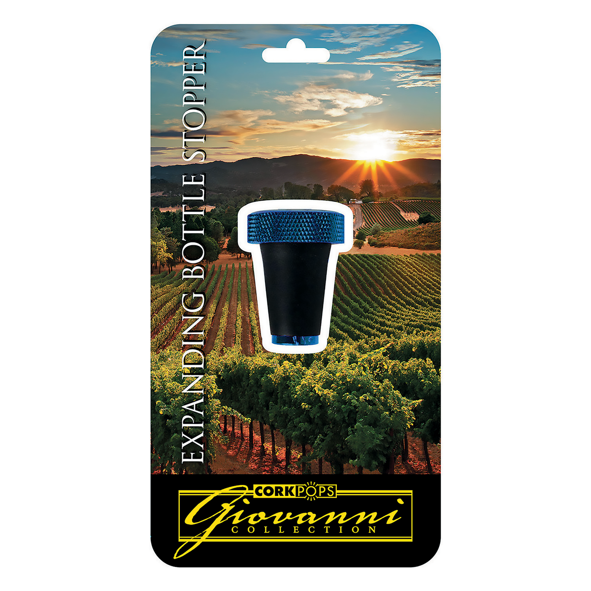 Adjustable Bottle Stopper, upright