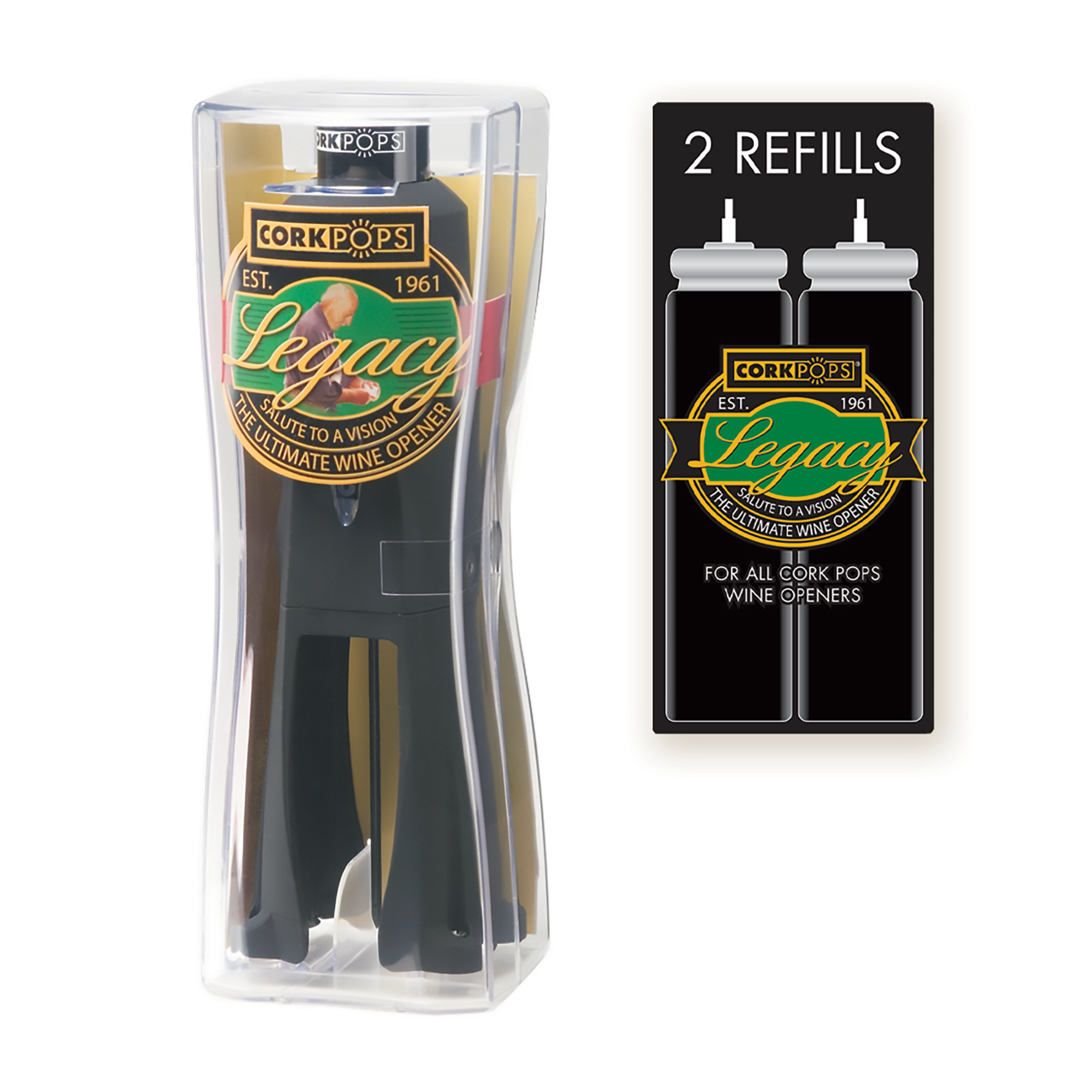 Cork Pops Legacy - Black