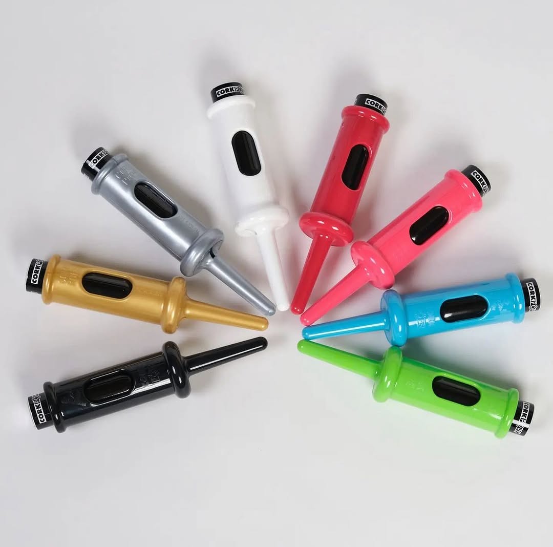 The Original Cork Pops opener fanned out in eight colourways