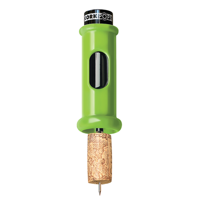 The Original Cork Pops wine opener–Lime Green