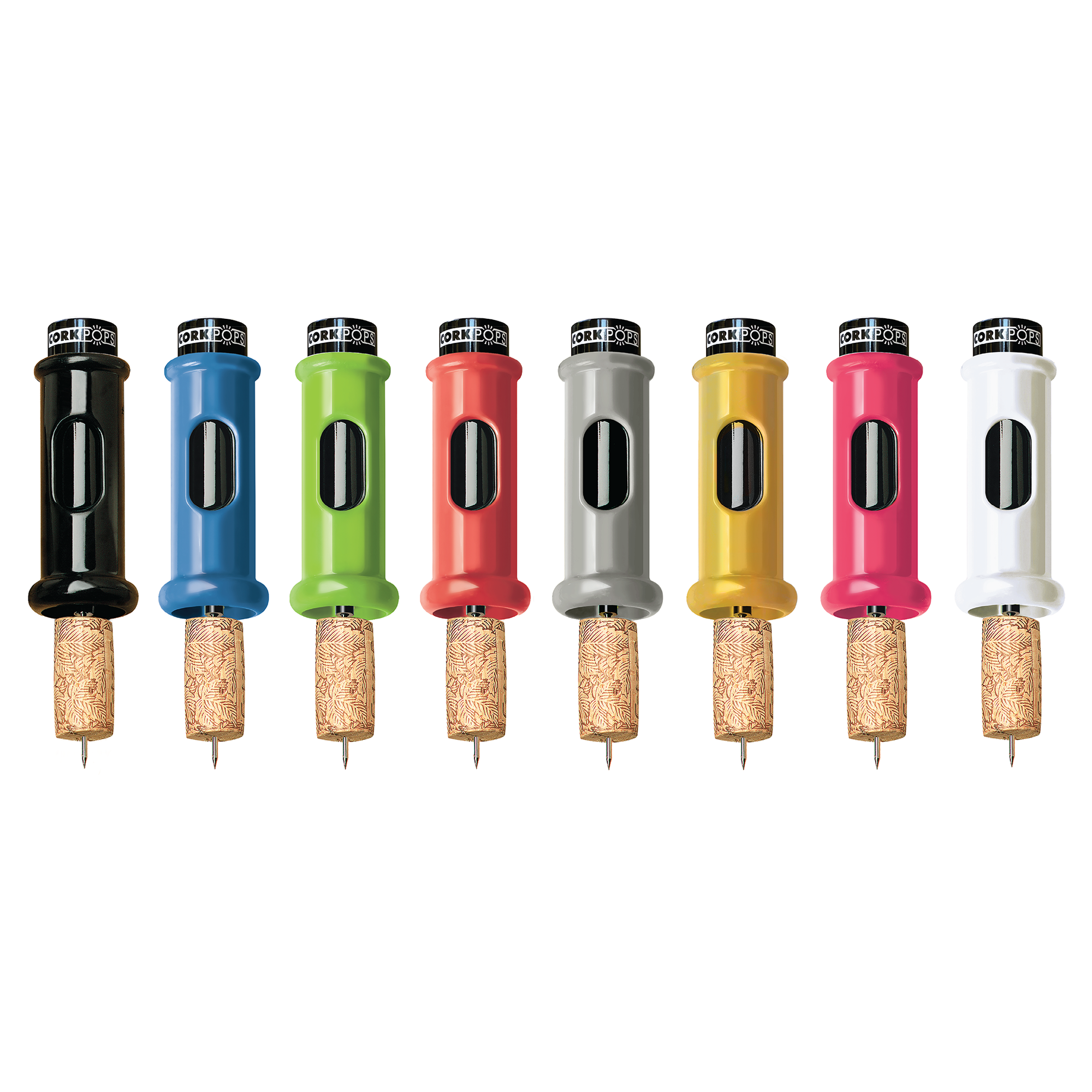 The Original Cork Pops wine opener–Red
