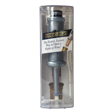 Silver Cork Pops Original opener in its clear retail tube