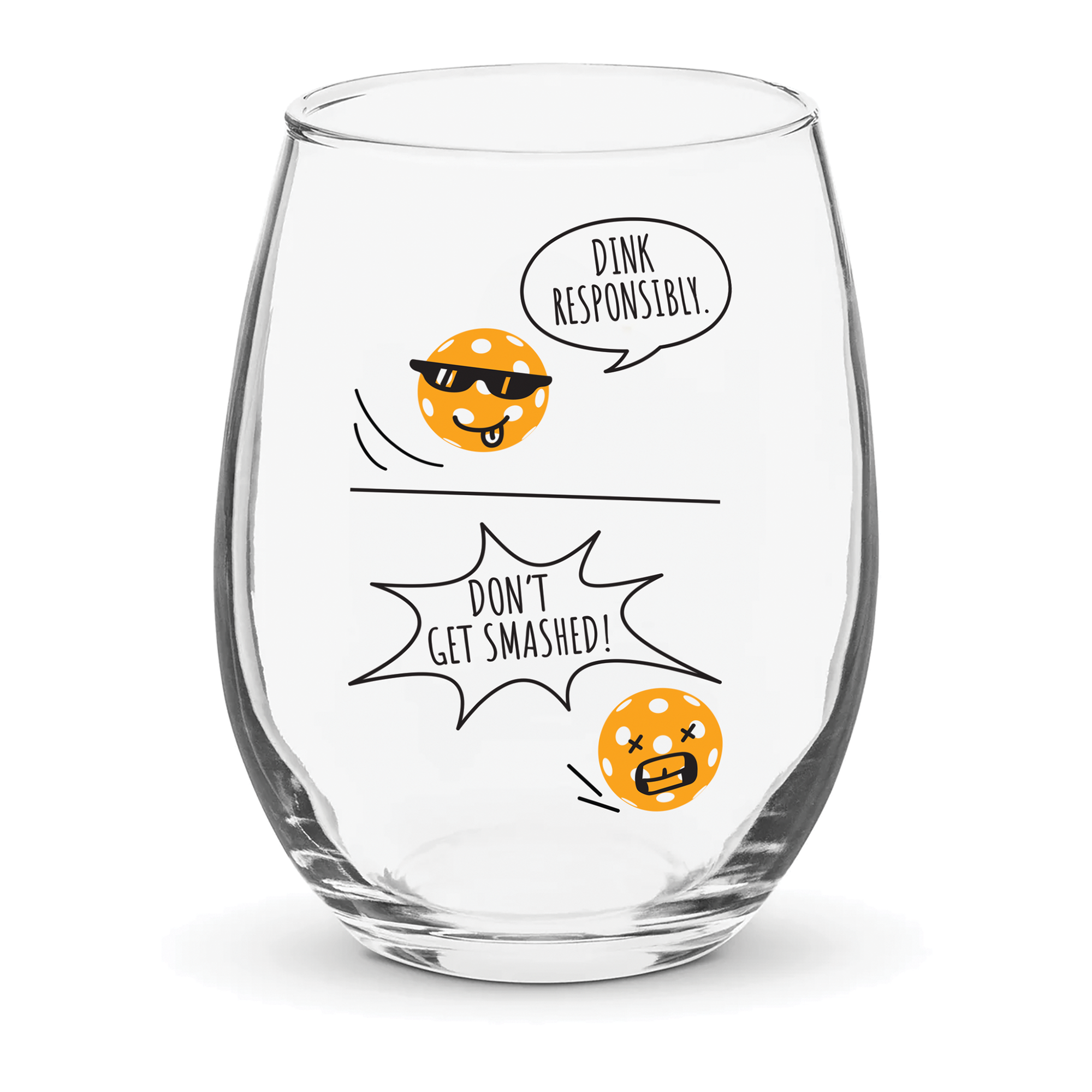 Pickleball "Dink Responsibly" Glasses