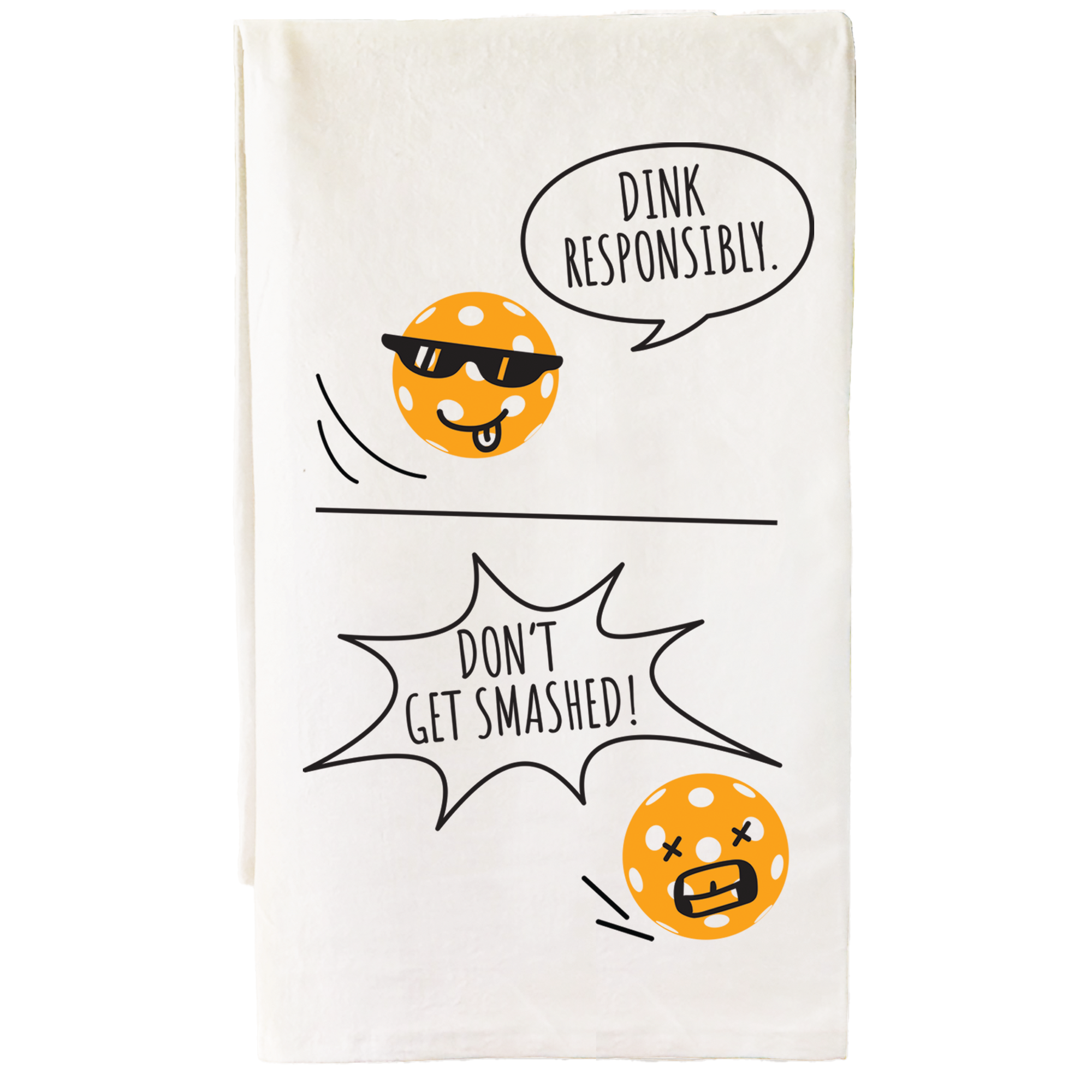 Pickleball "Dink Responsibly" Towel