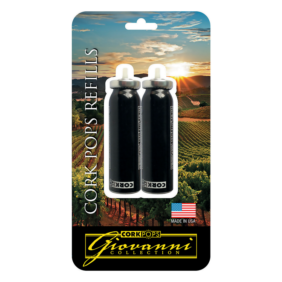 Giovanni Cork Pop Refills