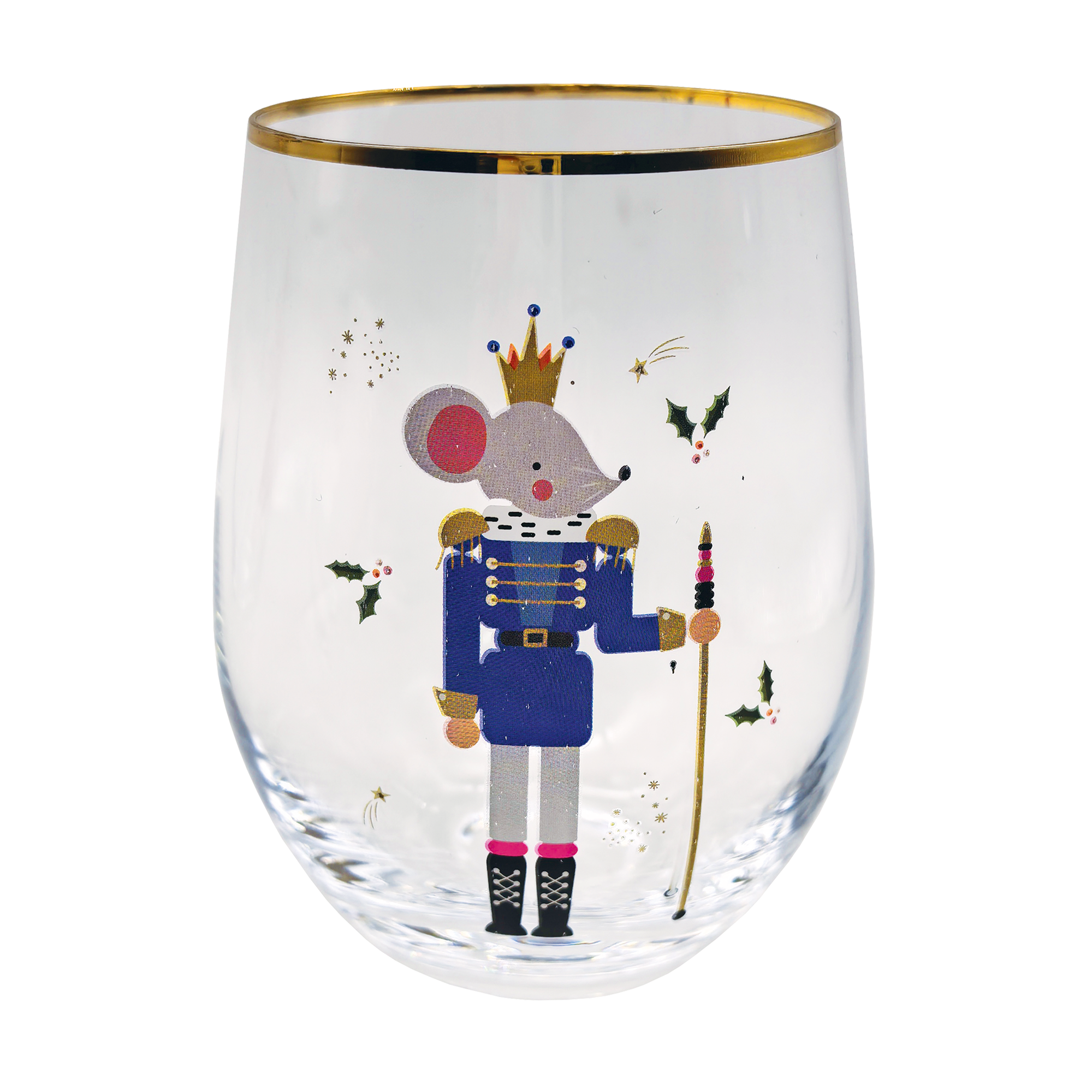2025  Edition Holiday Nutcracker Glasses