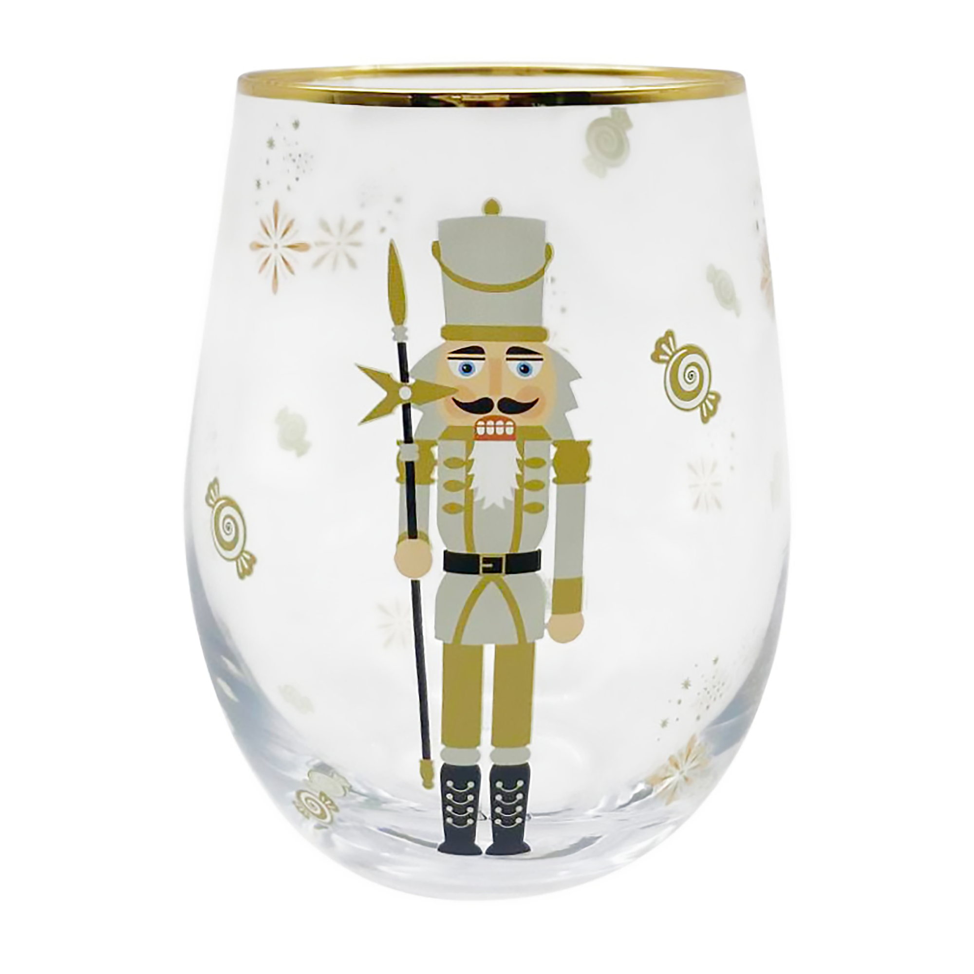 2025  Edition Holiday Nutcracker Glasses