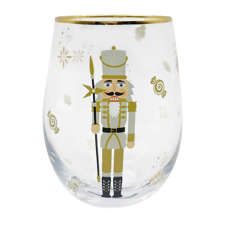2025  Edition Holiday Nutcracker Glasses