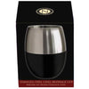 Stainless Steel Freezer Gel Filled Beverage Cup from Cork Pops Nicholas Collection