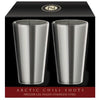 Arctic Chill Freezer Gel Filled Stainless Steel Shot Glasses from Cork Pops Nicholas Collection