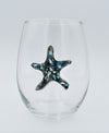 Fruits of the Sea Starfish Stemless Wine Glass