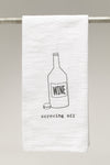 "Screwing Off"  Bar Towel