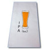 IPA Beer Bar Towel from Cork Pops Bar and Party Items