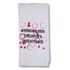 Drinking our Children's Inheritance Bar Towel from Cork Pops Bar and Party Items Collection