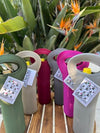 Wine tote, single bottle, neoprene