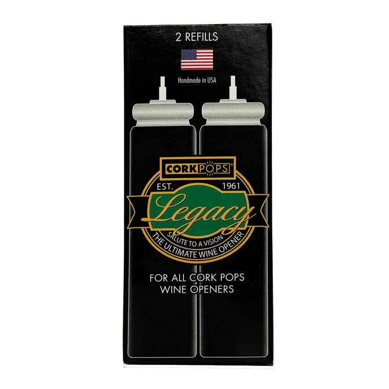 One cartridge. Sixty to eighty bottles.